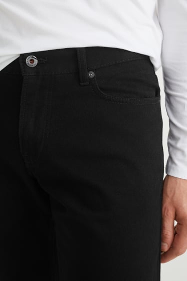 Mężczyźni - Regular jeans - czarny