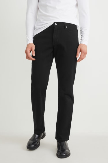 Mężczyźni - Regular jeans - czarny