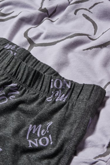 Dames - Pyjama - Winnie de Poeh - lila