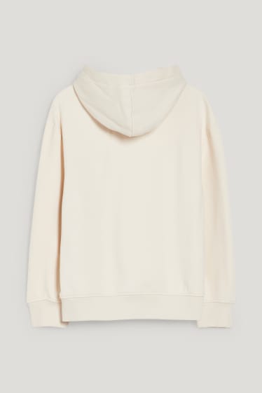 Niños - Sudadera con capucha - beis