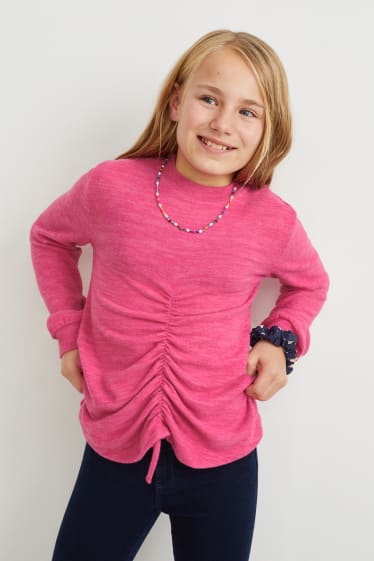 Bambine: - Maglione - fucsia