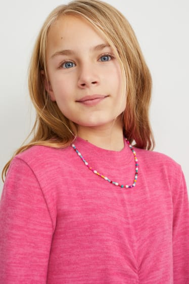 Bambine: - Maglione - fucsia