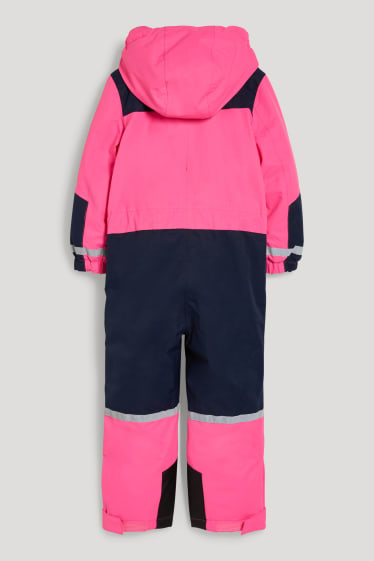 Toddler Girls - Tuta da sci con cappuccio - blu scuro