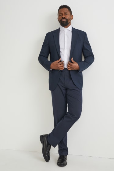 Herren - Businesshemd - Regular Fit - Cutaway - weiß