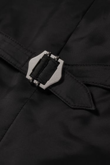 Pánské - Obleková vesta - regular fit - Flex - LYCRA® - černá