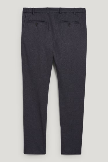 Hommes - Pantalon de toile - Flex - 4-Way-Stretch - LYCRA® - bleu foncé