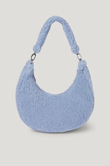 Clockhouse Girls - CLOCKHOUSE - Teddy-Tasche - hellblau