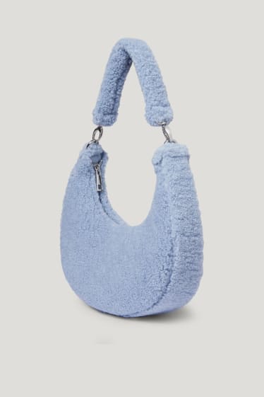 Clockhouse Girls - CLOCKHOUSE - Teddy-Tasche - hellblau
