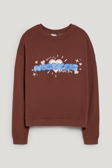 Clockhouse Girls - CLOCKHOUSE - sweatshirt - brown