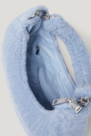 Clockhouse Girls - CLOCKHOUSE - Teddy-Tasche - hellblau