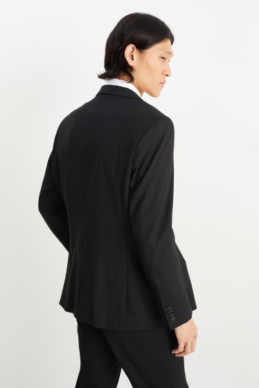 Herren - Baukasten-Sakko - Slim Fit - Flex - LYCRA® - Mix & Match - schwarz