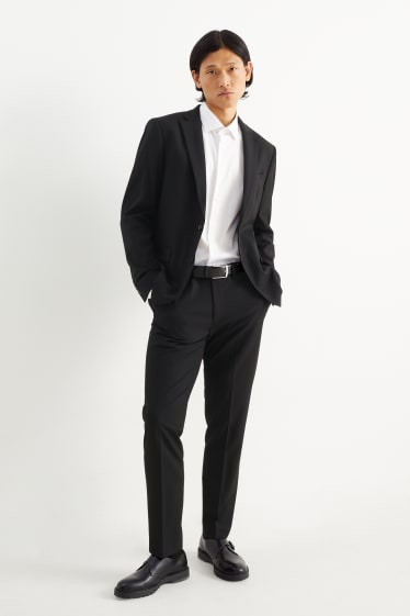 Herren - Baukasten-Sakko - Slim Fit - Flex - LYCRA® - Mix & Match - schwarz