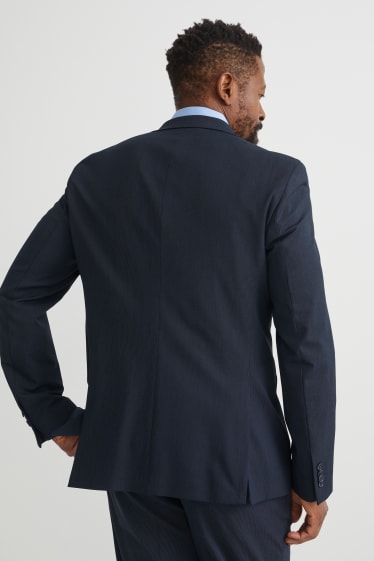 Uomo - Blazer coordinabile - regular fit - Flex - LYCRA® - blu scuro