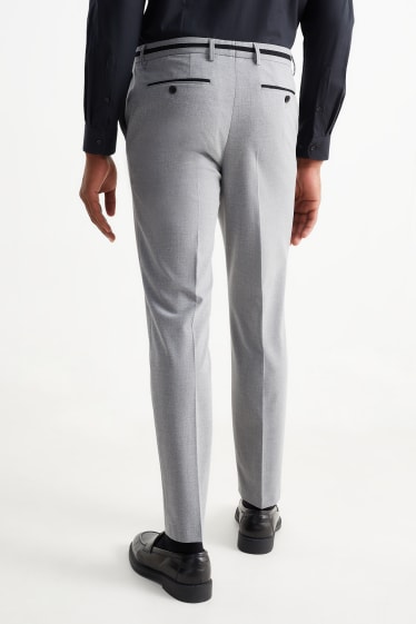 Heren - Broek uit het combi-systeem - slim fit - Flex - LYCRA® - licht grijs-mix