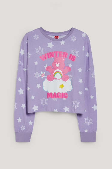 Clockhouse femme - CLOCKHOUSE - haut de pyjama - Bisounours - lilas