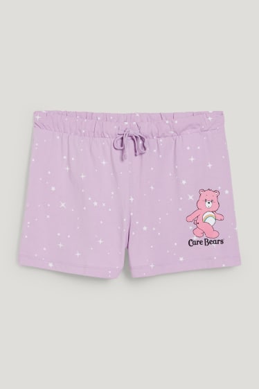 Clockhouse Girls - CLOCKHOUSE - shorts pigiama - Gli orsetti del cuore - viola chiaro