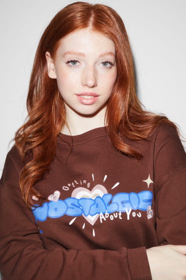 Clockhouse Girls - CLOCKHOUSE - sweatshirt - brown