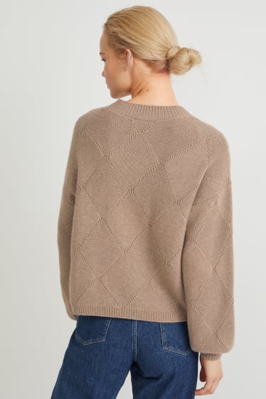 Mujer - Jersey - beis
