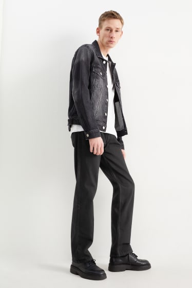 Pánské - Regular jeans - černá