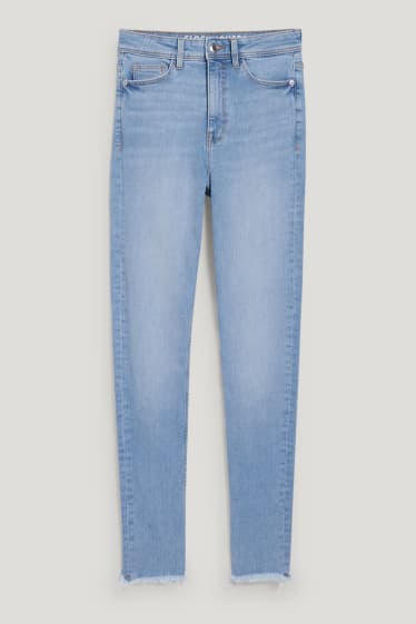 Clockhouse Girls - CLOCKHOUSE - skinny jeans - vita alta - jeans azzurro