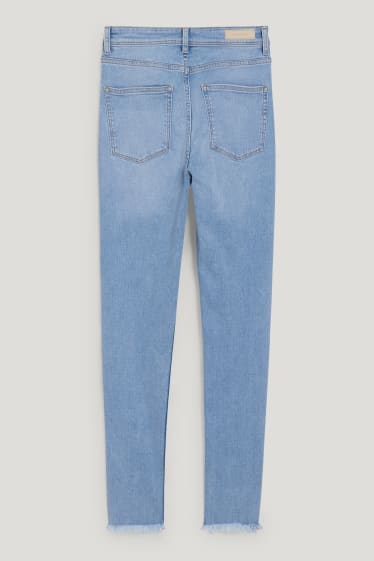 Clockhouse Girls - CLOCKHOUSE - skinny jeans - vita alta - jeans azzurro