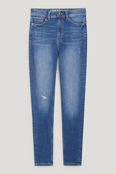 Clockhouse Girls - CLOCKHOUSE - skinny jeans - talie înaltă - denim-albastru