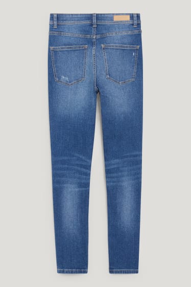 Clockhouse Girls - CLOCKHOUSE - skinny jeans - talie înaltă - denim-albastru