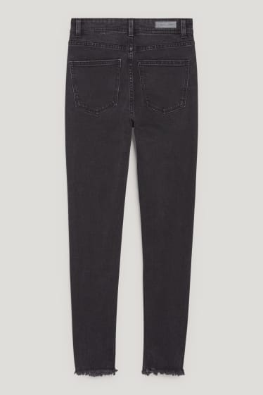 Clockhouse nena - CLOCKHOUSE - skinny jeans - high waist - LYCRA® - negre