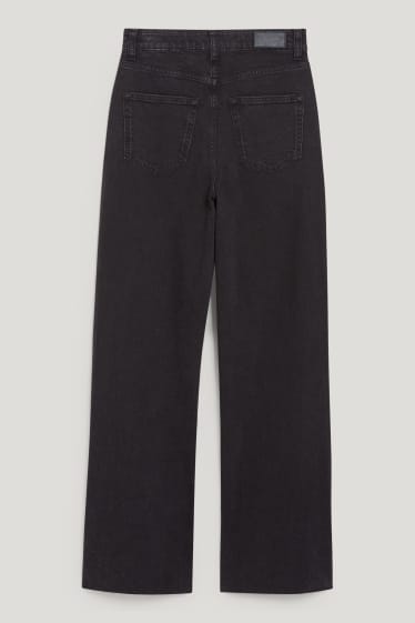 Clockhouse femme - CLOCKHOUSE - jean à jambes évasées - high waist - noir