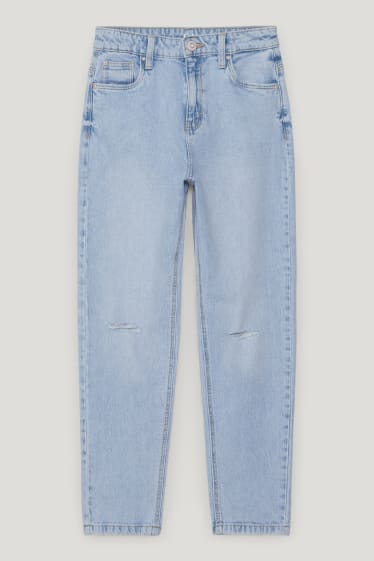 Niñas - Relaxed jeans - vaqueros - azul claro