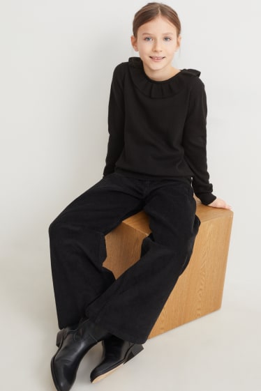 Kids Girls - Sweter - czarny