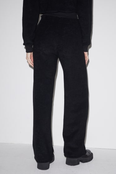 Clockhouse femme - CLOCKHOUSE - pantalon de jogging en éponge - noir