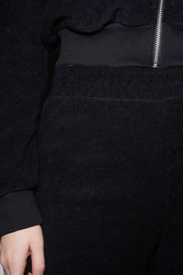 Clockhouse femme - CLOCKHOUSE - pantalon de jogging en éponge - noir
