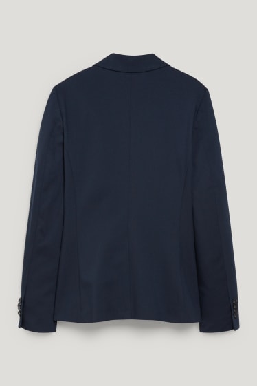 Damen - Business-Blazer - tailliert - dunkelblau