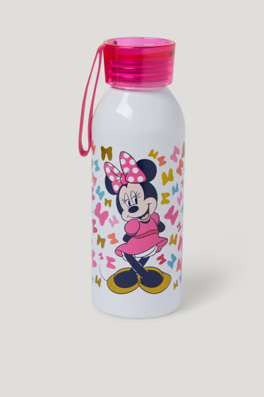 Kids Girls - Minnie Maus - Trinkflasche - 500 ml - weiß