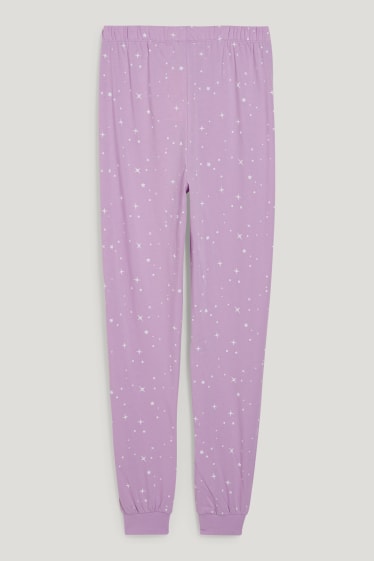 Clockhouse niñas - CLOCKHOUSE - pantalón de pijama - Los osos amorosos - violeta claro