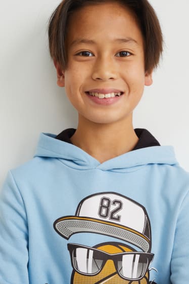 Bambini: - Felpa con cappuccio - azzurro