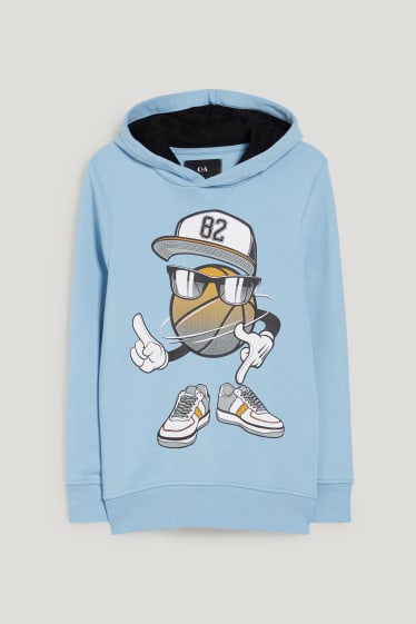 Bambini: - Felpa con cappuccio - azzurro