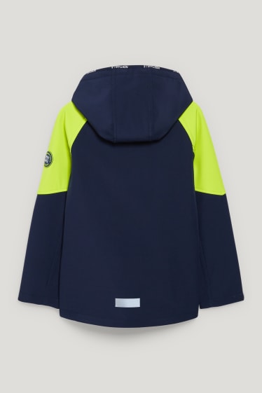 Nen petit - Jaqueta softshell amb caputxa - blau fosc