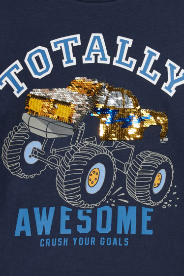 Toddler Boys - Long sleeve top - shiny - dark blue