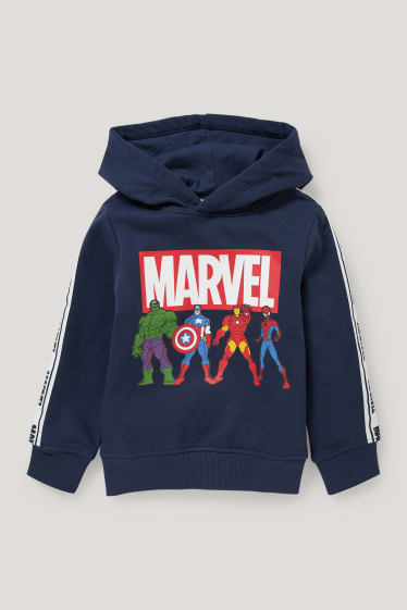 Batolata chlapci - Marvel - mikina s kapucí - tmavomodrá