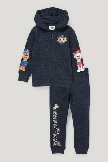 Toddler Boys - Patrula cățelușilor - set - hanorac cu fermoar și pantaloni de trening - 2 piese - albastru închis