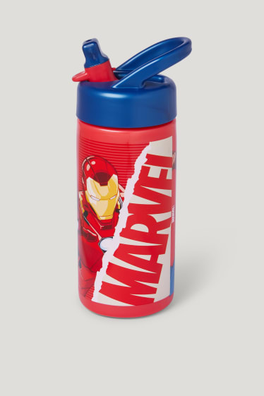 Chlapecké - Marvel - láhev - 420 ml - červená