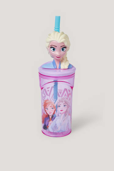 Kids Girls - Frozen - drinks bottle - 360 ml - light violet