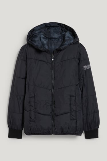 Garçons - Veste réversible - noir