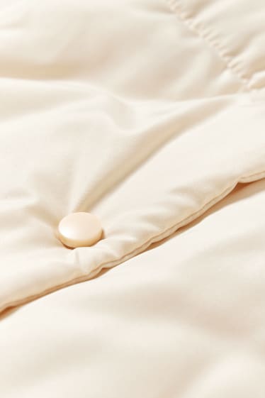 Femmes - Poncho matelassé - beige