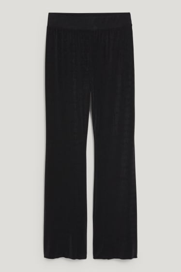 Donna - CLOCKHOUSE - pantaloni in jersey - relaxed fit - nero