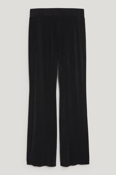 Donna - CLOCKHOUSE - pantaloni in jersey - relaxed fit - nero