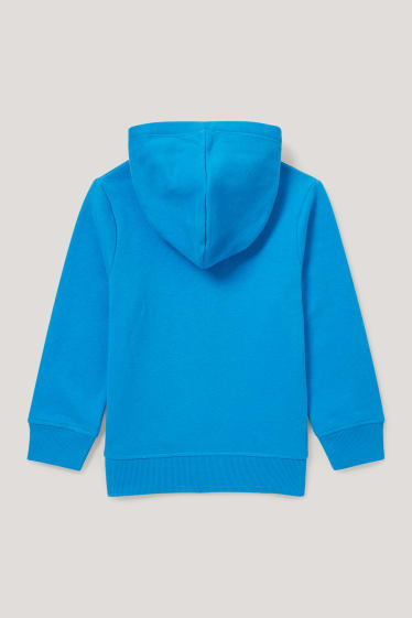 Niños - Spider-Man - sudadera con capucha - con brillos - azul