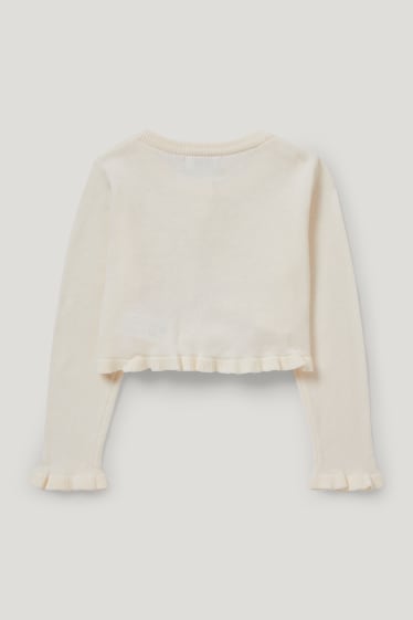 Toddler Girls - Cardigan - bianco crema